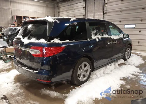 2019 Honda Odyssey Ex-L from USA, damaged, VIN 5FNRL6H72KB132992